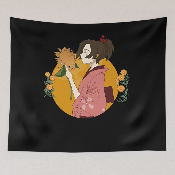 Aperçu de l'œuvre Fuu Champloo Sunflower Japanes Fuu créée et vendue par nguyenhuynh2116.