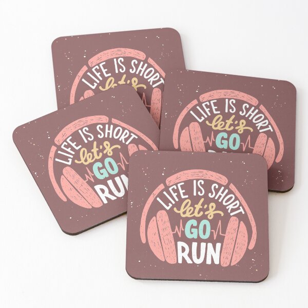 Item preview, Life is short, let's go run designed and sold by della95.