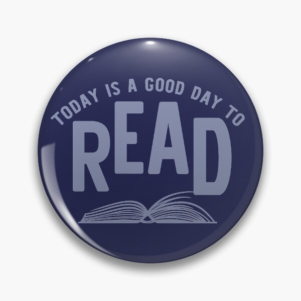 Item preview, Today is a Good Day to Read - Light Navy designed and sold by erinbookdragon.