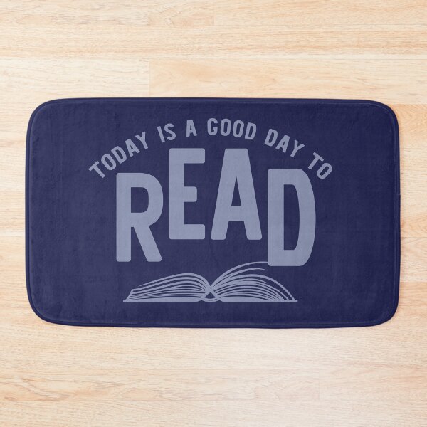 Item preview, Today is a Good Day to Read - Light Navy designed and sold by erinbookdragon.