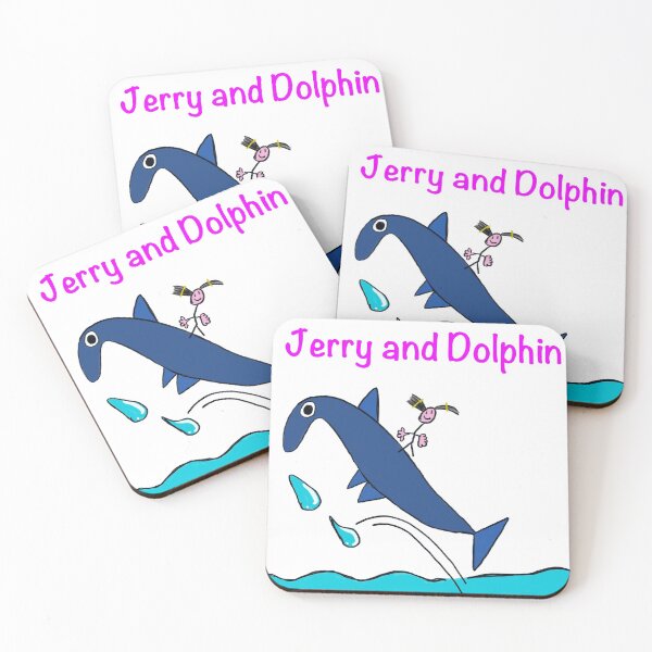 Item preview, Jerry and jumping dolphin designed and sold by Mangos-Dinos.