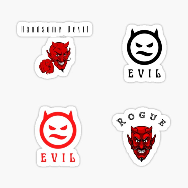 Anti-Social Media Collectors Mixed Sticker Pack #2 Devil Sticker