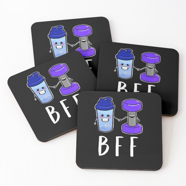 Item preview, BFF Cute Protein Shaker And weights designed and sold by SusanaDesigns.