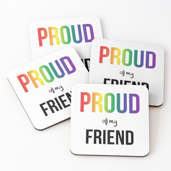 Item preview, Proud of My Friend designed and sold by nerdspride.