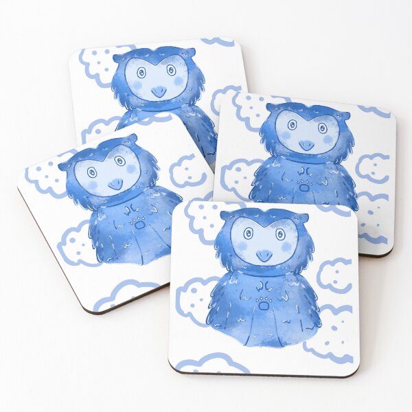 Item preview, Owl bear in the sky designed and sold by hetty555.