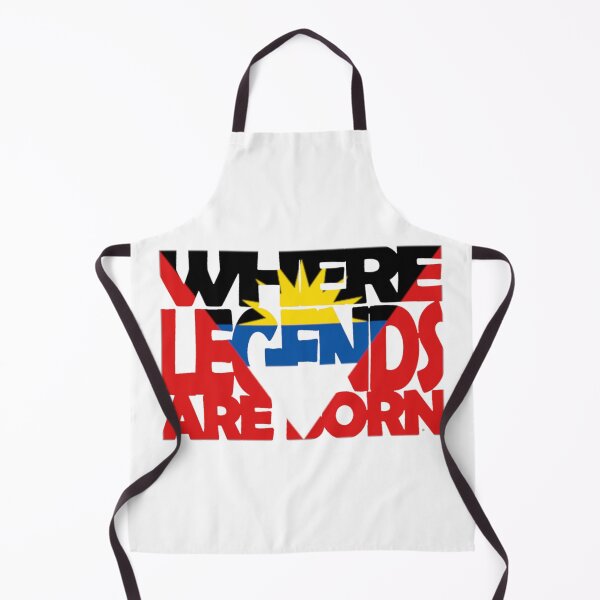 Item preview, Antigua Flag - Where Legends Are Born - Antiguan - Soca Mode designed and sold by Soca-Mode.