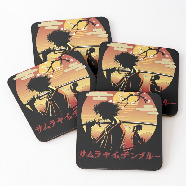 Item preview, Mugen And Jin Champloo Japanese Sunset designed and sold by nguyenhuynh2116.