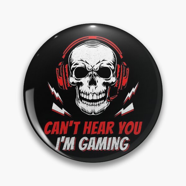 Item preview, Can't Hear You I'm Gaming Funny Gamer Gift Video Game Player designed and sold by Dami Jung.
