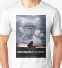 Remembering Private Harambe Unisex T-Shirt