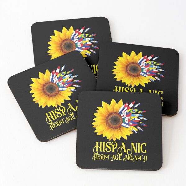 Item preview, Mes de la Herencia Hispana Girasol Hispanoamericanos Latinoamericanos designed and sold by JezebelJocastaa.