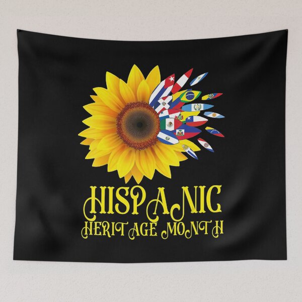 Item preview, Hispanic Heritage Month Sunflower Hispanic Latino Americans designed and sold by JezebelJocastaa.