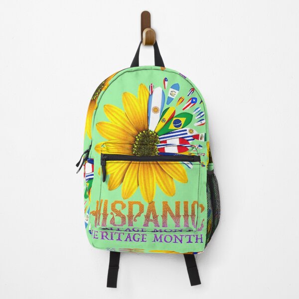 Item preview, Hispanic Heritage Month National Latino Pretty Flower Flags designed and sold by JezebelJocastaa.