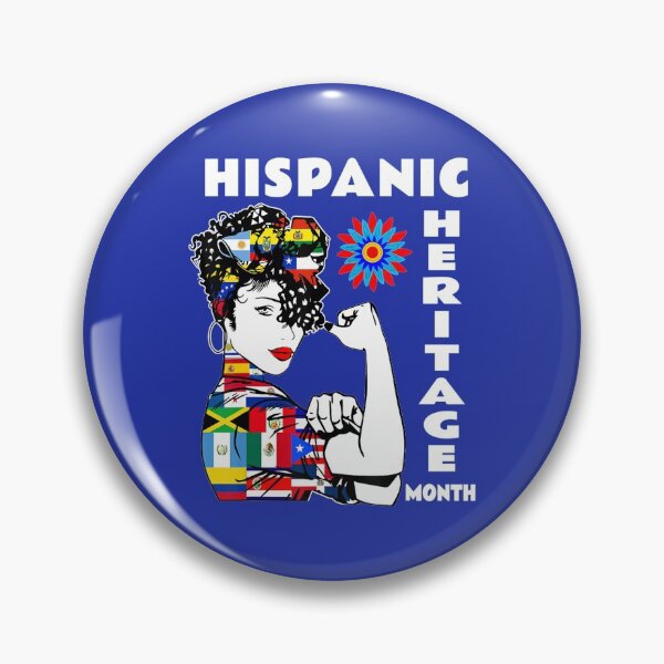 Item preview, Hispanic Heritage Month Woman Latino Countries Flag white designed and sold by JezebelJocastaa.
