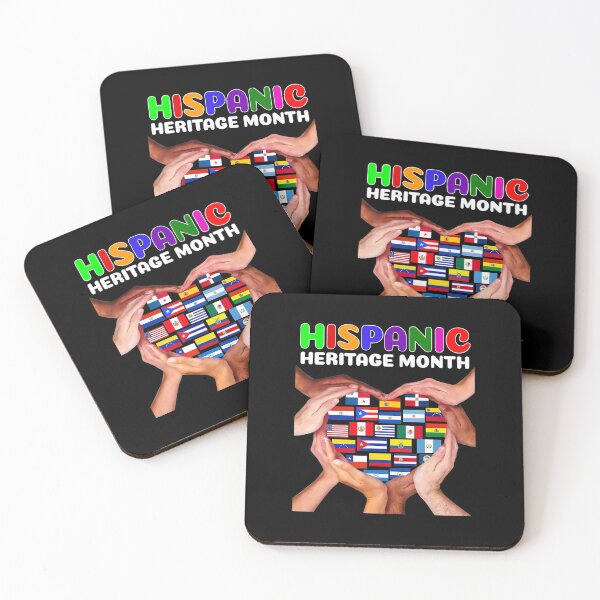 Item preview, Hispanic Heritage Month All Countries Heart Hands designed and sold by JezebelJocastaa.