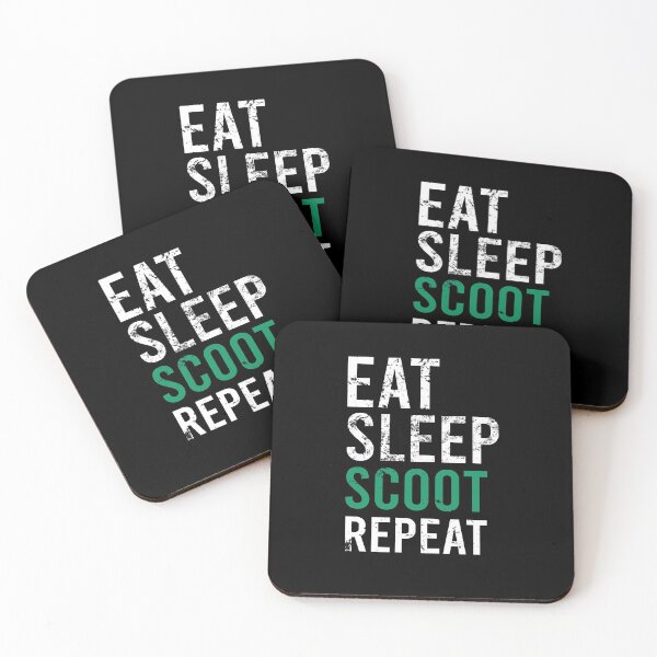Item preview, Eat Sleep Scoot Repeat designed and sold by AyoubArtfull.