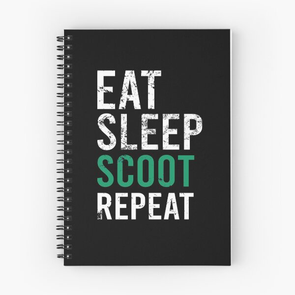 Item preview, Eat Sleep Scoot Repeat designed and sold by AyoubArtfull.