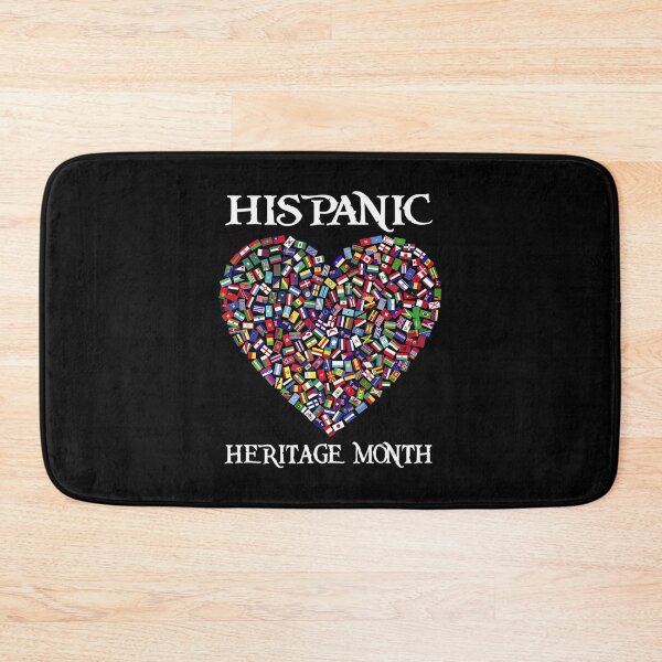 Item preview, Hispanic Heritage Decoration All Countries Flags Heart designed and sold by JezebelJocastaa.