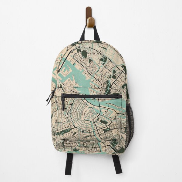 Item preview, Amsterdam City Map of Netherlands - Vintage designed and sold by deMAP.