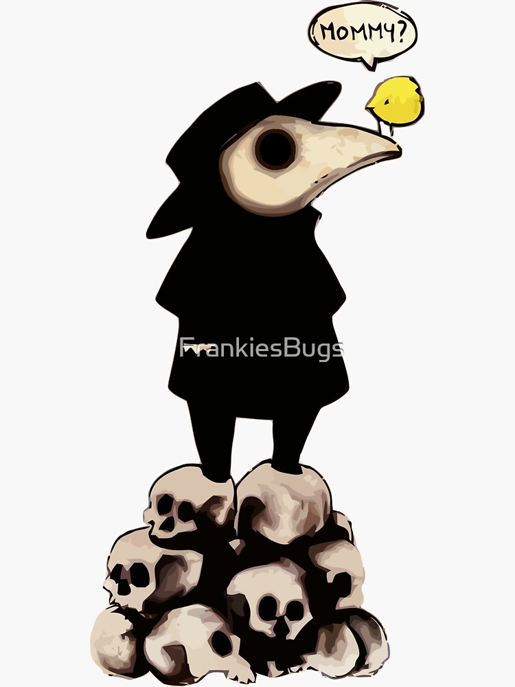 Thumbnail 3 von 3, Sticker, Pest Arzt designt und verkauft von FrankiesBugs.