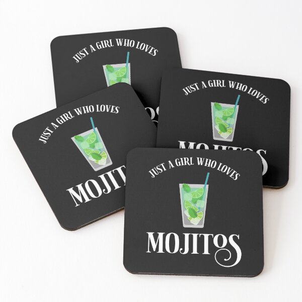 Item preview, Just A Girl Who Loves Mojitos designed and sold by Cat Lady Designs.