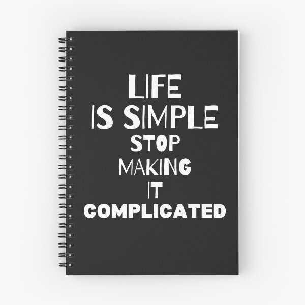 Item preview, LIFE IS SIMPLE designed and sold by starshiporion.