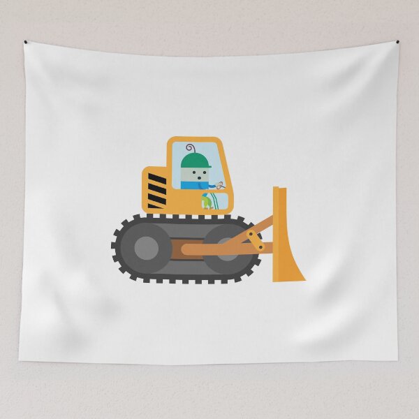Item preview, KIKI & MIMI_BULLDOZER designed and sold by STNZ.