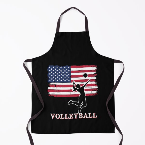 Item preview, Women American Flag Volleyball USA Gift- Ladies Volleyball designed and sold by R&BApparel.