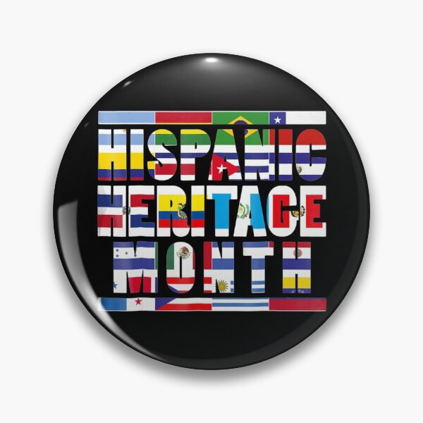 Item preview, National Hispanic Heritage Month 2018 TShirt Flag Collection designed and sold by JezebelJocastaa.