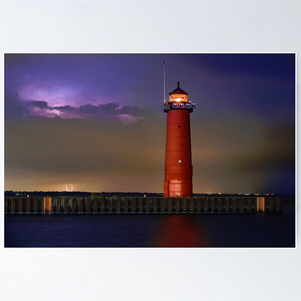 Item preview, Lightning Lighthouse designed and sold by Kenneth Keifer.