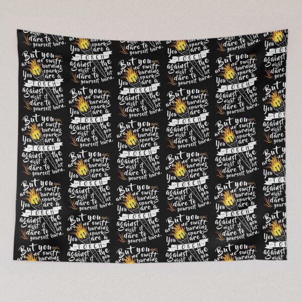 Item preview, You Are A Torch Against The Night designed and sold by Zulfa Begum.