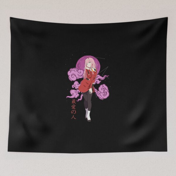 Item preview, Zero Two Waifu - Darling In The Franxx  designed and sold by rtinJuniper.