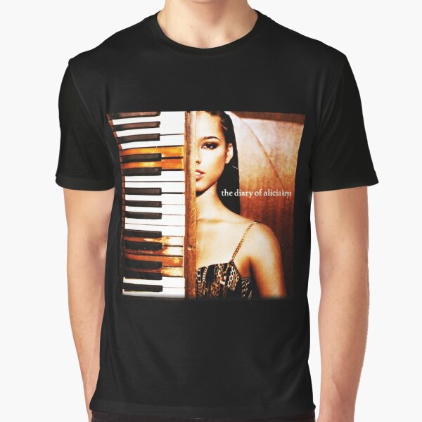 alicia keys musician woman Genre: R&B, soul‎, ‎neo soul Graphic T-Shirt