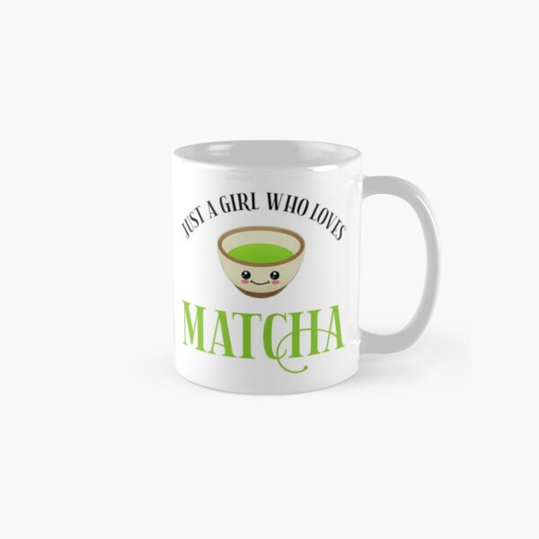 Cute Matcha Mug, Matcha Lover Gift, Green Tea Mug, Green Tea Lover Gift,  Cute Coffee Mug, Funny Foodie Gift, Matcha Latte 