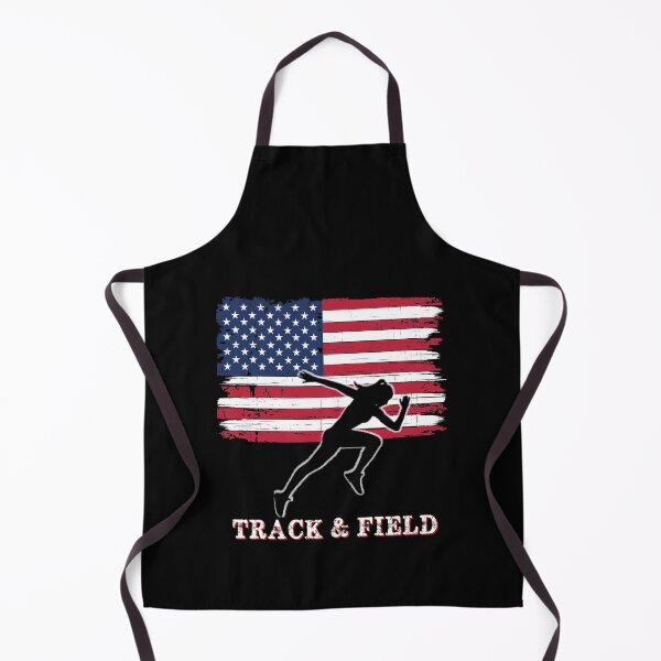 Item preview, Womens American Flag Track & Field USA Gift- Ladies Track & Field designed and sold by R&BApparel.