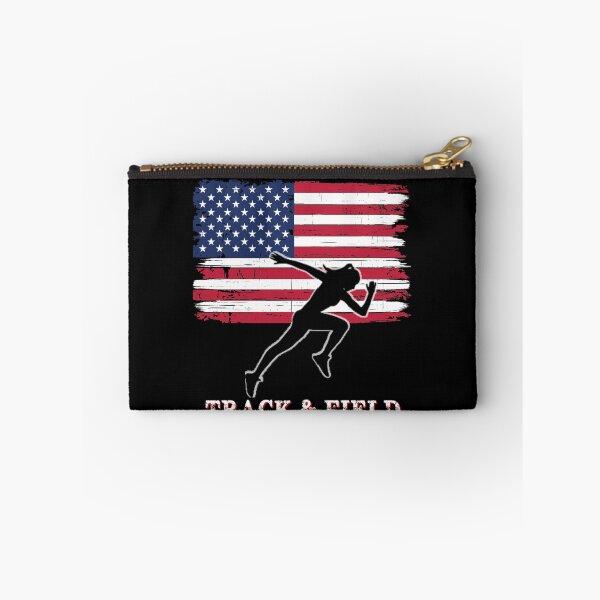 Item preview, Womens American Flag Track & Field USA Gift- Ladies Track & Field designed and sold by R&BApparel.