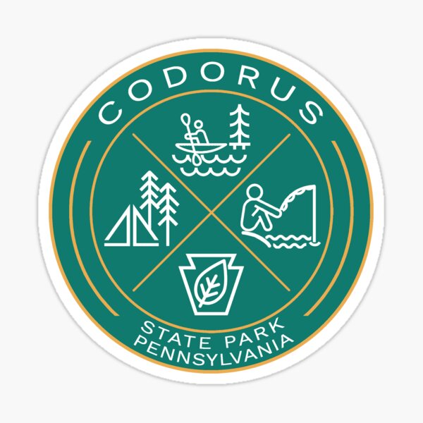 Item preview, Codorus State Park Heraldic Logo designed and sold by VanyaKar.