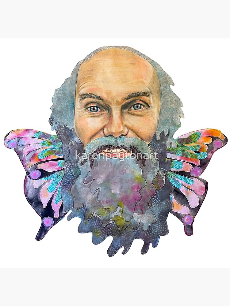 Discover Ram Dass Butterfly Canvas