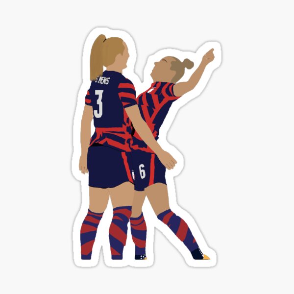 Sofia Huerta 8 USWNT Jersey Shirt Sticker USA Women's Soccer Sticker  Sticker for Sale by artofsoccer