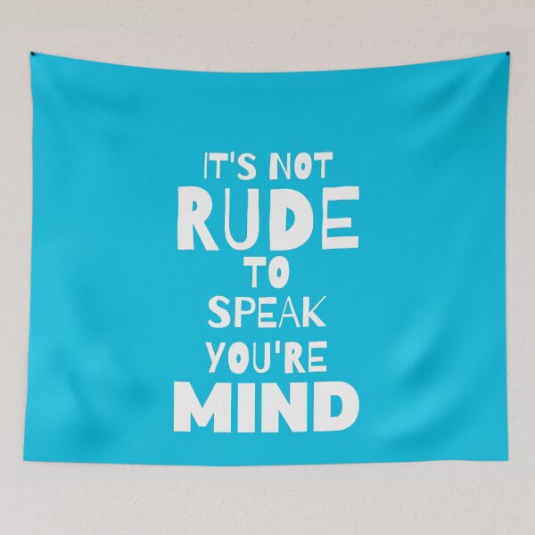 Item preview, It's not Rude designed and sold by starshiporion.
