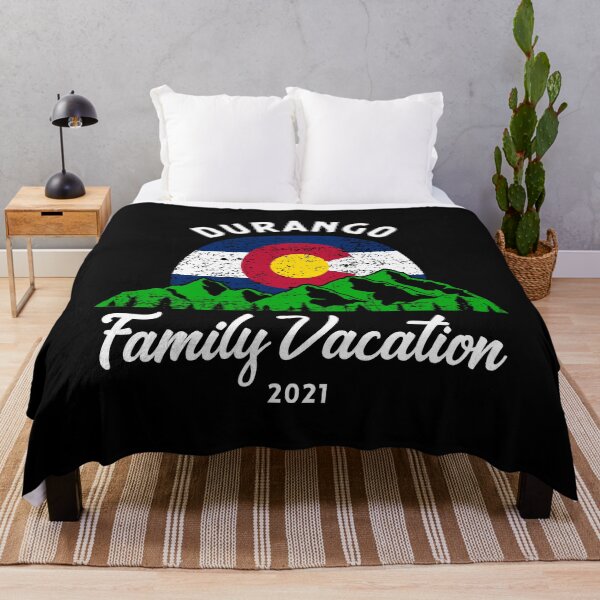 Item preview, Mountain Colorado Flag Durango Family Vacation 2021 design designed and sold by jakehughes2015.