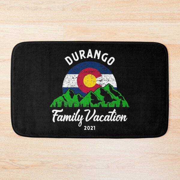 Item preview, Mountain Colorado Flag Durango Family Vacation 2021 design designed and sold by jakehughes2015.