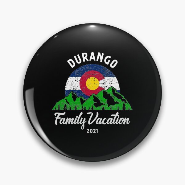 Item preview, Mountain Colorado Flag Durango Family Vacation 2021 design designed and sold by jakehughes2015.