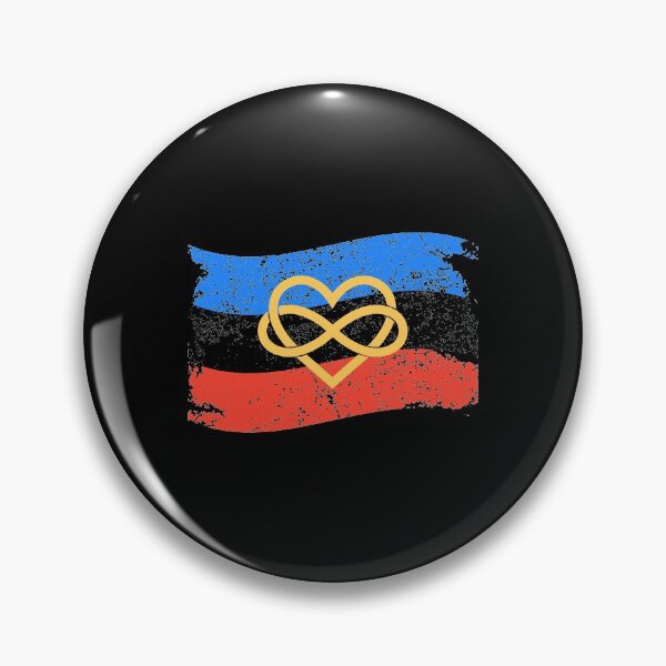 Item preview, Infinity Heart Polyamory Flag Polyamorous Pride print designed and sold by jakehughes2015.