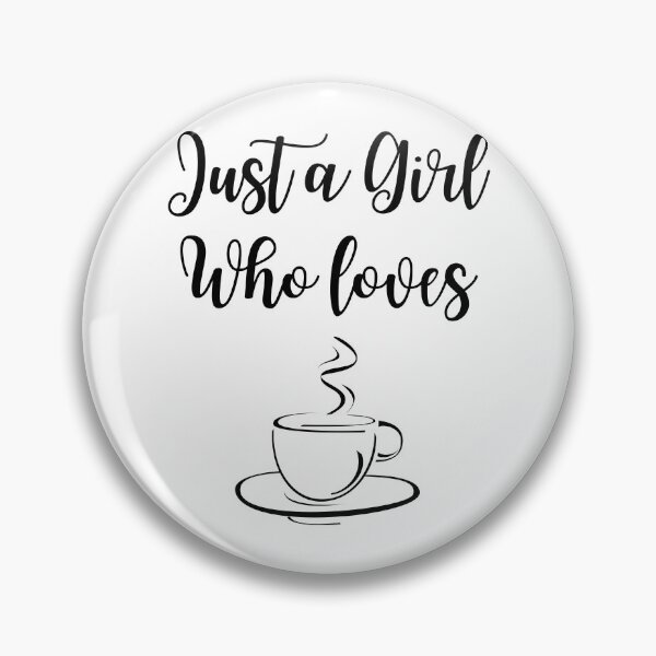 Artikelvorschau, Nur ein Mädchen, das Kaffee liebt entworfen und verkauft von Cool-M-Apparel.