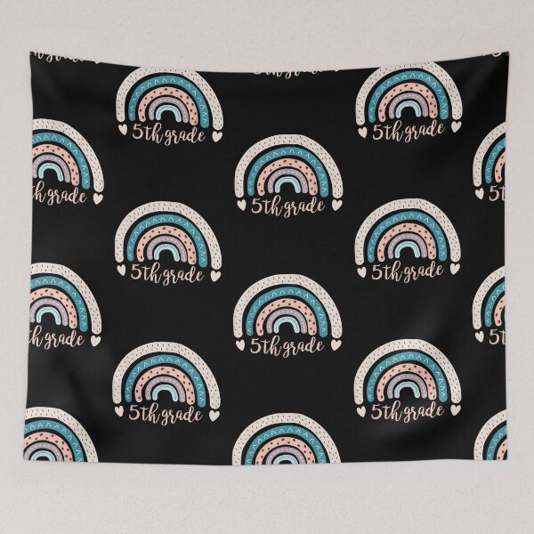 Item preview, 5th Grade Rainbow Girls Boys Teacher Team Fifth Grade Squad designed and sold by lydiamoranart.