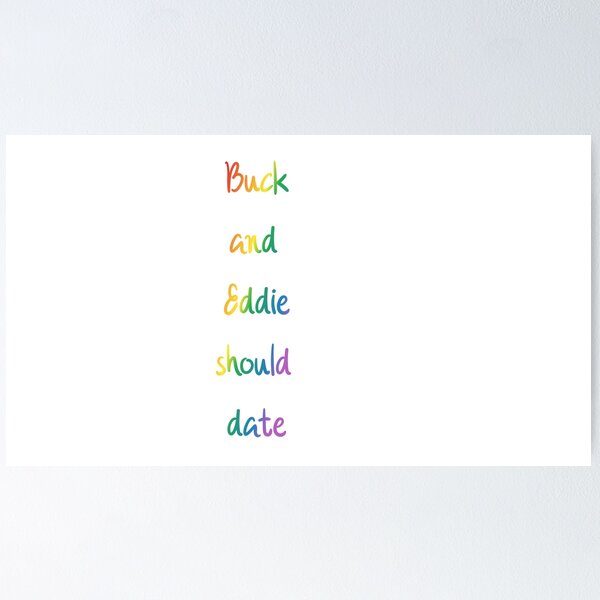 Item preview, Buck and Eddie should date - rainbow designed and sold by nerdspride.