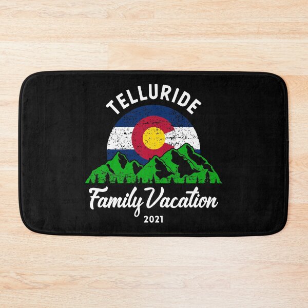 Item preview, Mountain Colorado Flag Telluride Family Vacation 2021 product designed and sold by jakehughes2015.