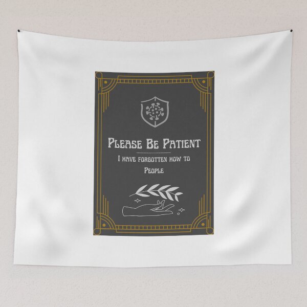 Item preview, Please Be Patient designed and sold by BlessedBeeArt.