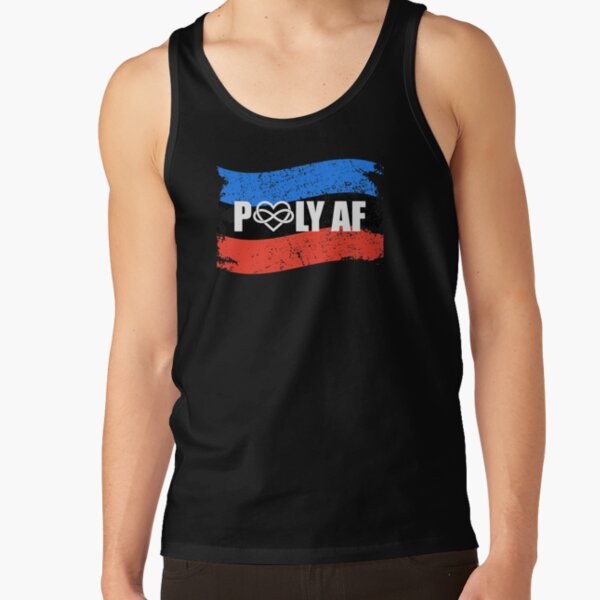 Item preview, Poly Af Polyamorous Flag Polyamory Pride graphic designed and sold by jakehughes2015.