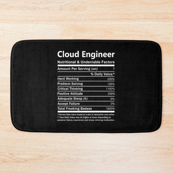 Item preview, Cloud Engineer T Shirt - Nutritional And Undeniable Factors Gift Item Tee designed and sold by emorestste.